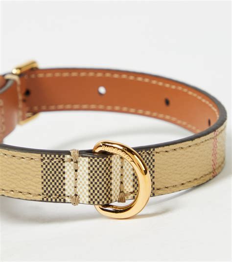 burberry collezione cani|burberry faux leather dog collars.